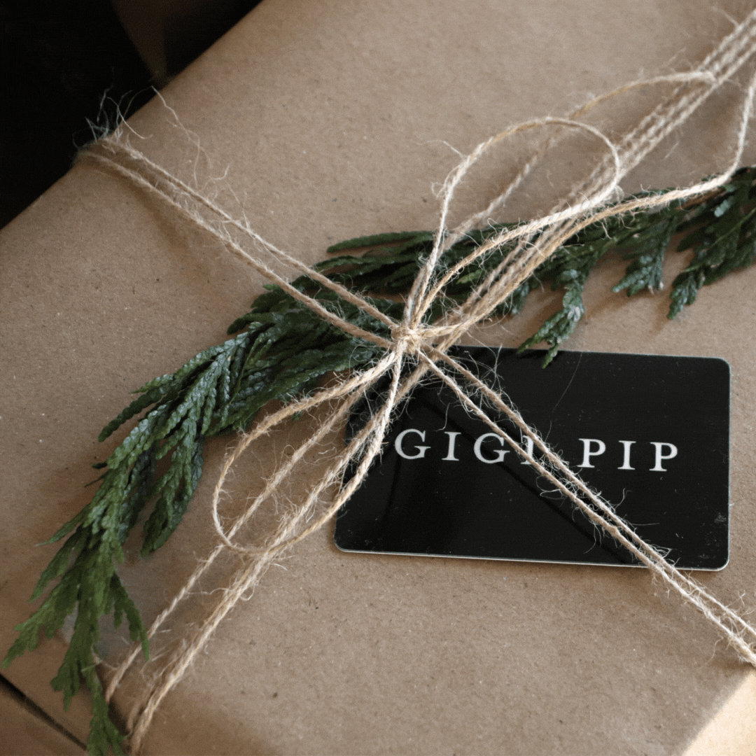 FREE SHIPPING CODE INSIDE! Order by Sat, Dec 17th 🎄 Gigi Pip